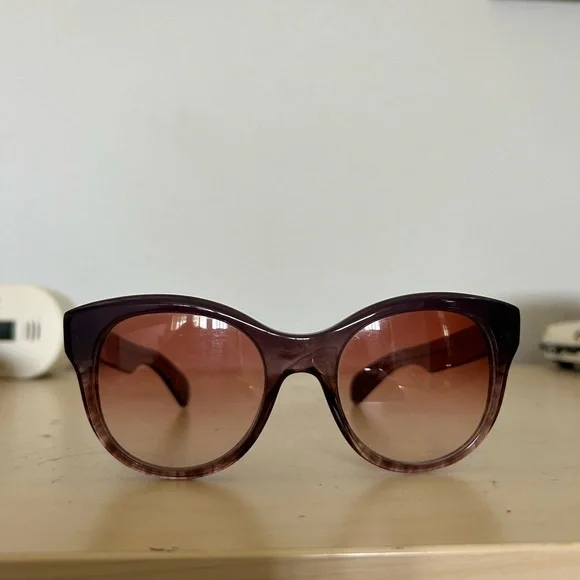 Oliver Peoples - “JACEY” Tortoise Shell Sunglasses Oliver Peoples Jacey Sun Faded Fig Gradient Brown - OV5234S  main image 2